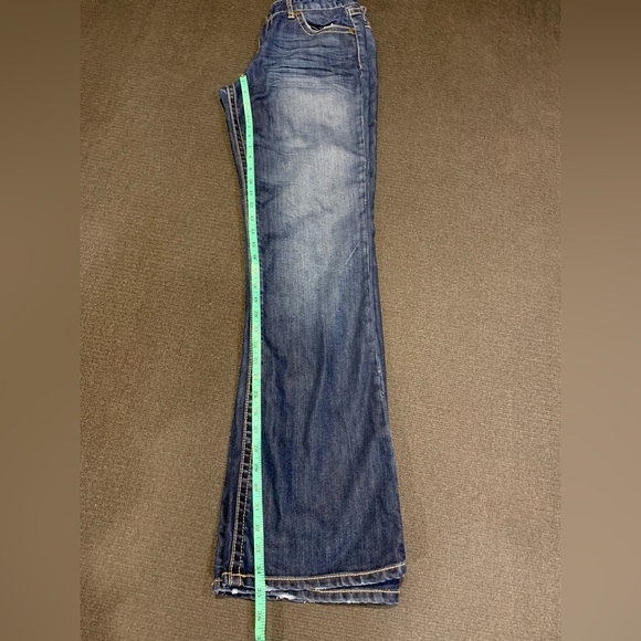 BKE Buckle Kate Stretch Boot Cut Blue Jeans Size 30 Tall 35.5 Inseam‎ - Picture 7 of 7
